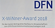X-WiNer-Award 2018 des DFN